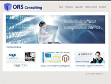 Tablet Screenshot of orsconsulting.com